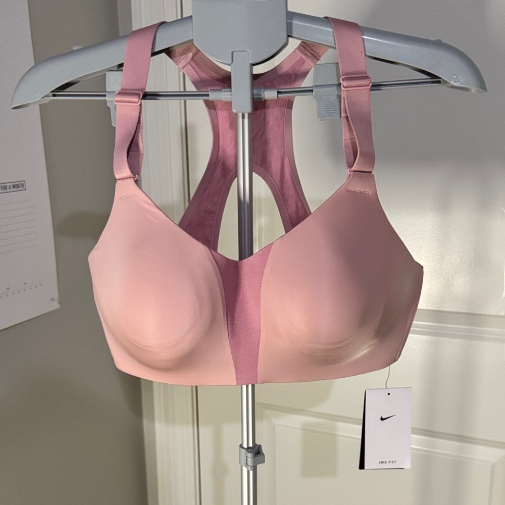 Nike Women's Light Pink Sports Bra